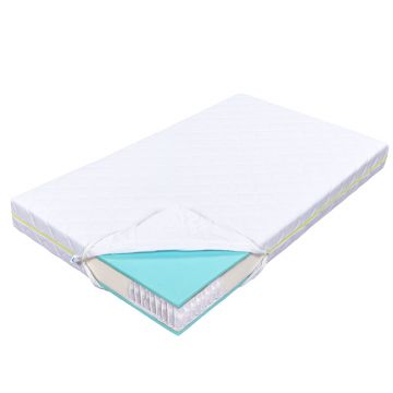 Saltea pentru copii, cu Arcuri Pocket, 90x200- Bio Bumbac Air